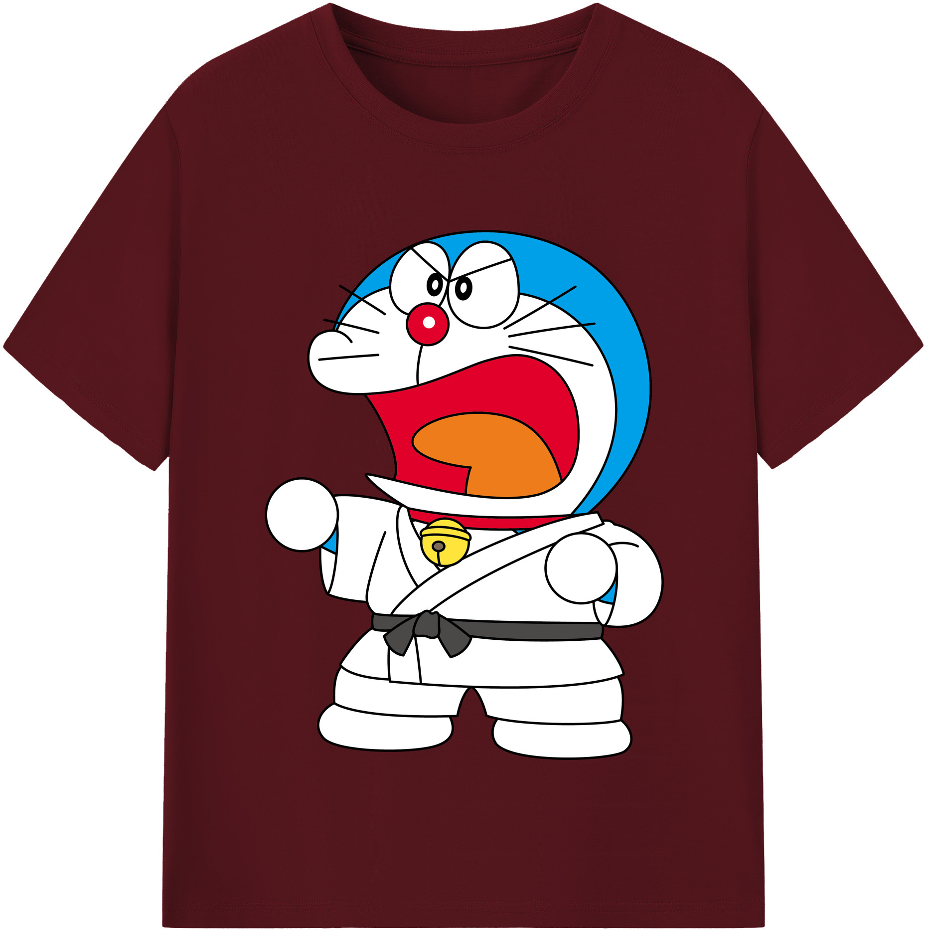 （画像用） ドラえもん Doraemon 綿100％半袖Tシャツ（フロントプリント）